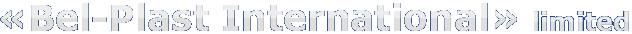 &laquo;Bel-Plast International&raquo; ltd.